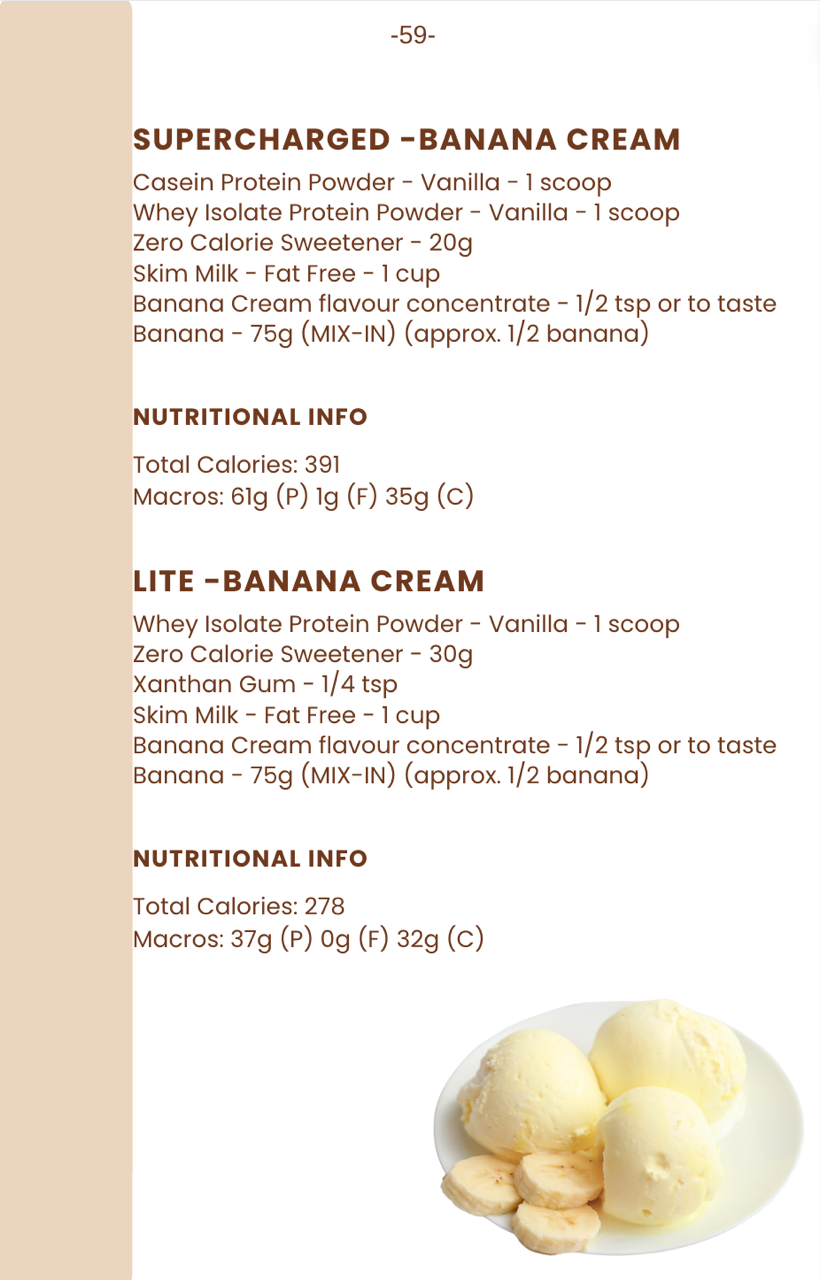 protein ice cream recipes